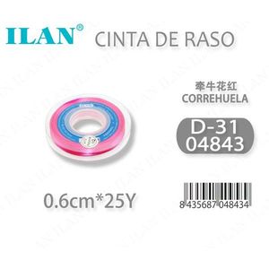 ริบบิ้นผ้าซาติน 0.6 ซม. 25 หลา คอร์เรฮัวเลา ดี31 - Product Image 3