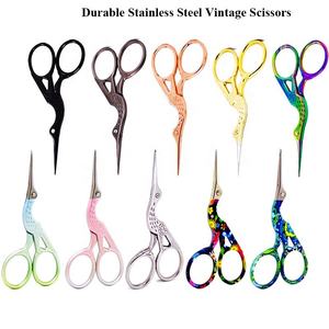 RMI 2025 Stainless Steel Professional Manicure <b>Scissor</b> Curved Blade And Straight Blade 4 Different Style <b>Cuticle</b> <b>Scissors</b> Purple - Product Image 3