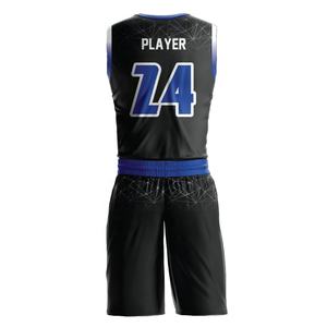 Uniformes de basket-ball vierges en maille de polyester respirant uniforme de sport à évacuation de l'humidité à séchage rapide maillot imprimé personnalisé - Product Image 2