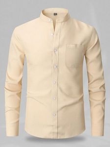 Camisa de Vestir para Hombre, Diseño Estampado Premium, Tela Satén Suave, Manga Larga, Casual, Formal, Transpirable, con Logotipo Personalizado - Product Image 3