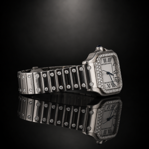 VVS Stainless Steel Automatic Mechanical <b>Watch</b> High Quality Luxury Elegant Analog Glass Crystal Fashion Jewelry Limited Edition - Product Image 5
