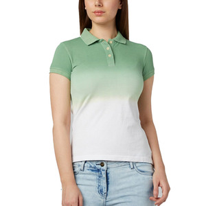 Chemises polo pour femmes à col, légères, confortables, vêtements de mode pour l'extérieur, impression personnalisée, coupe décontractée, fabrication en usine - Product Image 1