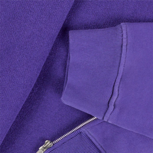 Sweat-shirt unisexe à capuche zippé en molleton, coupe oversize, couleur unie, avec poches, idéal pour l'hiver, 100% coton, style français - Product Image 5
