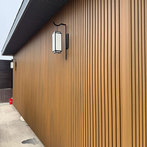 Revestimiento de Pared WPC Impermeable, Panel de Pared Comercial de Alta Densidad, Resistente a la Humedad, Fácil de Limpiar, Tableros de Revestimiento WPC - Product Image 1