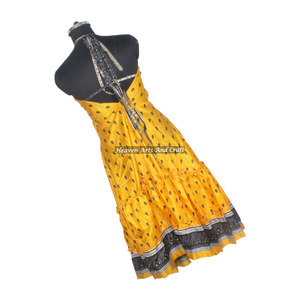 New <b>Bohemian</b> Women Spring <b>Summer</b> <b>Dress</b> Ethnic Printed Sleeveless Long Women Maxi Vintage Silk Sari Casual <b>Dresses</b> Ladies Elegant - Product Image 3