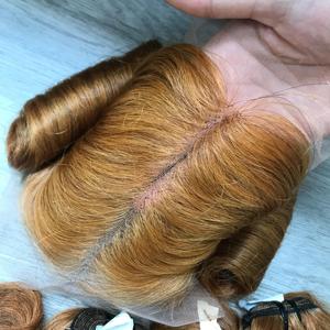 Extensions de cheveux vierges vietnamiens soyeux et bouclés magiques, vendeur en gros, expédition rapide, couleur tendance chaude - Product Image 5