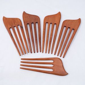Natural Sandalwood Hair Fork Handmade Hair Pin for Thick Hair Vintage Wooden Hair Stick Fork Hairpin for Women Girls - Product Image 1