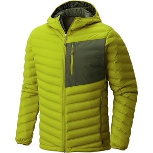 Blouson matelassé premium en toile à capuche pour homme avec logo frontal, épais, chaud et coupe-vent pour le travail en extérieur et les journées d'hiver rigoureuses - Product Image 5