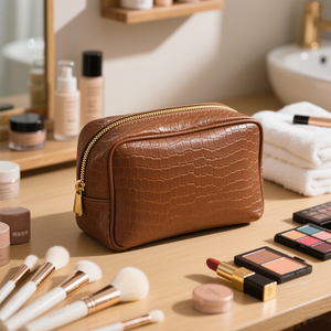 Bolsa de Maquillaje Portátil Personalizada con Logotipo 2026, Bolsa de Cosméticos de Gran Capacidad, Bolsa de Aseo en Venta a Precio Razonable - Product Image 3