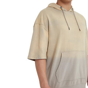 Sudadera con Capucha Personalizada con Bordado de Alta Calidad, 100% Algodón, Invierno, Manga Larga, Forro Polar Digital, Secado Rápido, Transpirable, Estilo Vintage, Efecto Desgastado por el Sol - Product Image 4