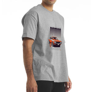 เสื้อยืดแฟชั่นพิมพ์ลาย DTF แห้งเร็วสำหรับผู้ชาย ดีไซน์ใหม่ โลโก้สั่งทำ สติ๊กเกอร์ DTF แบบรีดร้อน - Product Image 3