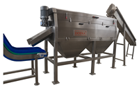 Éplucheuse de patates douces - 1000 kg/h