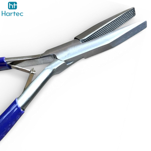 Pince à fusion à 7 dents plates pour extensions capillaires, avec poignée texturée, pour pose et retrait d'extensions à perles et à kératine - Product Image 5
