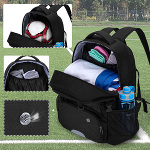 Sacs de sport personnalisés pour jeunes, sacs d'équipement durables et légers, grands sacs d'entraînement pour la salle de sport, le basketball, le volley-ball, le football - Product Image 3