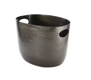 Superior Metal <b>Ice</b> Beverage Tub Stainless Steel Party <b>Cooler</b> Bucket Wine Beer Chiller Tub for Party Serving - Product Image 1