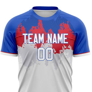 Maillot de foot nouvelle saison, personnalisable, meilleure qualité, tissu polyester léger, vêtements de sport, t-shirts pour hommes, disponible en toutes impressions - Product Image 2