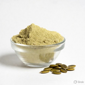 Factory Supply Food Grade Organic Pumpkin Seed <b>Extract</b> 70% Protein Powder Herbal Vitamin Supplement in Bottle or Can Packaging - Product Image 4
