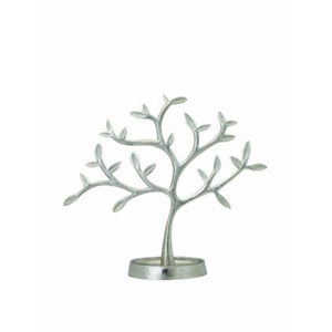 Modern Handmade Silver Polished Aluminium <b>Tree</b> of Life Sculpture on Mango Wood Base Large Abstract Metal <b>Tree</b> for Home Office - Product Image 5