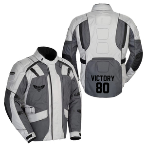 Chaqueta de Motociclismo Impermeable Personalizada con Protección CE, Chaqueta Textil para Motociclistas, Fabricante OEM - Product Image 1