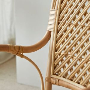Modern European Style Eco-Friendly Stylish Handmade Rattan Furniture Chair for Home Decor Garden Chair Living Room Villa Bedroom - Product Image 5