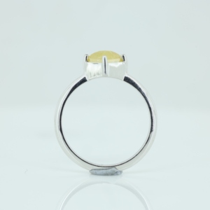 <b>Emerald</b> Cut Green Peridot Bezel Setting 925 Sterling <b>Silver</b> Luxury Fine Jewelry Bulk Wholesale Women's Gemstone Wedding <b>Ring</b> - Product Image 5