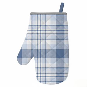 Maniques de cuisine matelassées en coton doux, gants de protection thermique, conception antidérapante pour la cuisine et le barbecue - Product Image 1