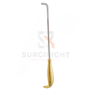 Dissecteur mammaire à lame angulaire 33 cm en acier inoxydable pour mammoplastie et chirurgie plastique par SurgiRight - Product Image 3