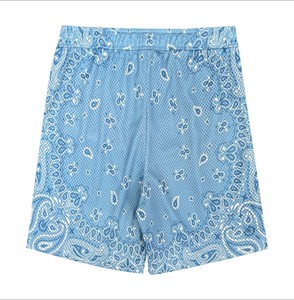 Shorts décontractés pour hommes, noirs, imperméables, style streetwear, en spandex/polyester, taille mi-haute, avec cordon de serrage, respirants - Product Image 5