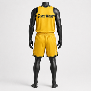 Vêtements de sport personnalisés professionnels avec impression par sublimation intégrale, tissu polyester respirant pour l'identité d'équipe, basketball - Product Image 2