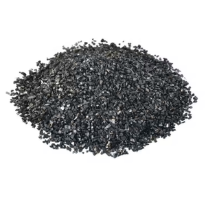 Charbon actif granulaire de coque de noix de coco de qualité supérieure, maille 6x12, valeur d'iode 1000, haute dureté, média filtrant pour l'eau, fournisseur Inde - Product Image 1