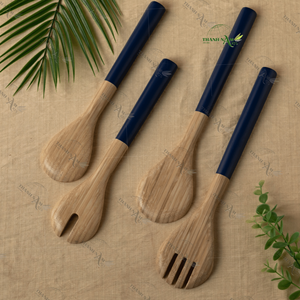 Cuillères artisanales en bambou au design classique Capacité de 10ml Ustensiles de cuisine pour le confort et la vie consciente pour les cadeaux - Product Image 1