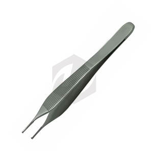 Pinzas de Sutura Quirúrgicas de 4 3/4 Pulgadas con 1x2 Dientes y Plataforma de Atadura Antideslizante, Instrumentos Médicos Reutilizables para Cirugía Dental y Veterinaria - Product Image 4