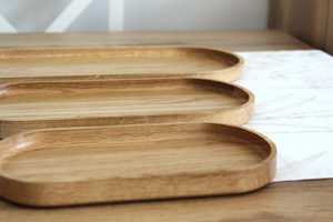 Bandeja de Joyería de Madera Natural Hecha a Mano, Moderna, Lujosa, Rústica, Decorativa, Apta para Lavavajillas, para Cocina, Comedor y Hogar - Product Image 4