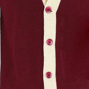 Suéteres de Punto Personalizados con Cuello en V y Cinturón, de Lana/Cachemira de Primera Calidad, con Logotipo de Hermandad/Fraternidad Universitaria, para Mujer - Product Image 5