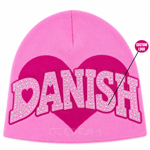 Gorro de Punto Jacquard de Alta Calidad Cosh International, Transpirable, Estilo Vintage, con Diseño de Calavera, Logotipo Personalizado, Gorro Premium - Product Image 5