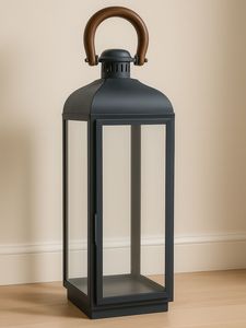 Faroles Decorativos Modernos de Metal Negro para Colgar, Ideales para Decoración del Hogar, Fiestas y Eventos - Product Image 2