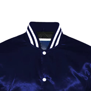 Veste en satin pour homme, fabrication pakistanaise, vente en gros à bas prix, veste de sport en satin de haute qualité pour homme - Product Image 4