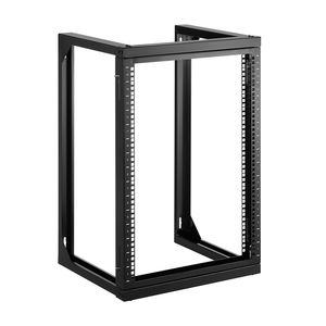 Rack Server a Parete 15U Open Frame, Rack di Rete con Apertura a 180 Gradi, in Acciaio al Carbonio, Capacità di Carico Massima 150 Libbre per Uso Dati - Product Image 6