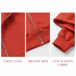 Hoodie court pour femme, style streetwear décontracté, à épaules tombantes, respirant, écologique, tricoté, pour la détente, à prix abordable - Product Image 4