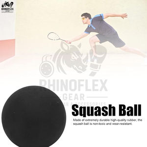Pelotas de squash de marca personalizada, tamaño estándar, color y logotipo personalizados para entrenamiento al aire libre. - Product Image 4