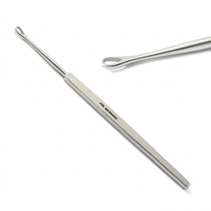 Medical <b>Ear</b> Cleaner Loop Billeau <b>Ear</b> <b>Wax</b> <b>Remover</b> <b>Ear</b> Pick Curette Stainless Steel <b>Ear</b> Cleaning <b>Tool</b> for Personal Hygiene Beauty - Product Image 1