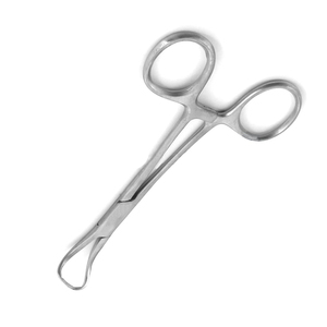 Pince à serviette manuelle en acier inoxydable de 5,5 pouces, personnalisable, réutilisable, pour usage médical en milieu hospitalier - Product Image 2