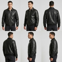 Veste en similicuir tendance ProudNest, coupe classique, durable, confortable, élégante, vêtement d'extérieur décontracté