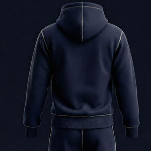 Conjunto Deportivo para Hombre, Sudadera con Capucha y Pantalones Jogger Ajustados, Ropa de Entrenamiento para Gimnasio, Estilo Urbano Maluza StreetActive Pro, para EE. UU. y Europa - Product Image 2