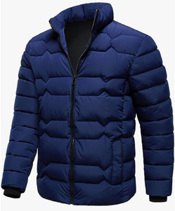 เสื้อแจ็คเก็ตพัฟเฟอร์ฤดูหนาวแบบ unisex ของ SBEA IMPEX มีฮู้ด คอสูง น้ำหนักเบา อุ่นสบาย ระบายอากาศได้ดี เป็นมิตรกับสิ่งแวดล้อม สไตล์ลำลองแนวสตรีทแวร์ - Product Image 1