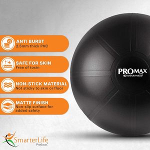 PRO MAX Ottima Palla da Yoga per Fitness, Esercizio, Equilibrio e Stabilità - per Parto e Gravidanza - Product Image 5