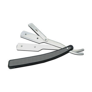 Kit de Afeitado Profesional UBI de Acero con Alto Contenido de Carbono y Plástico, con Cuchilla Reemplazable, Maquinilla de Afeitar Recta para Uso en Salones de Belleza Masculinos - Product Image 1