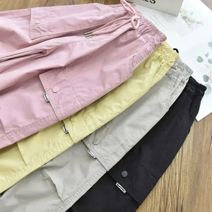 Tights Fashionable Cargo Joggers Elastic Ankle Pants Casual <b>Trousers</b> <b>Light</b> Breathable Summer Trendy Outfit - Product Image 3