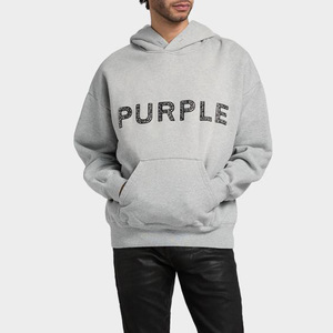 <b>Custom</b> Screen Print Design Cotton Fleece Sun Fade Men's Graphic Hoodies Streetwear Pullover Sweatshirt Manufacturer Supplier OEM - Product Image 1