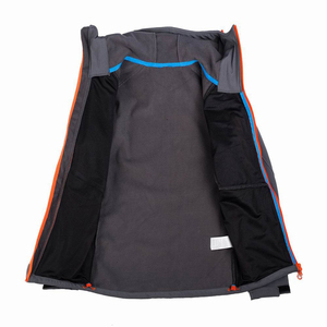 Color Blocked Design Made <b>Men's</b> Clothing Winter <b>Warm</b> Waterproof Soft Shell <b>Jacket</b> High Quality Hooded <b>Jackets</b> <b>Men</b> - Product Image 3
